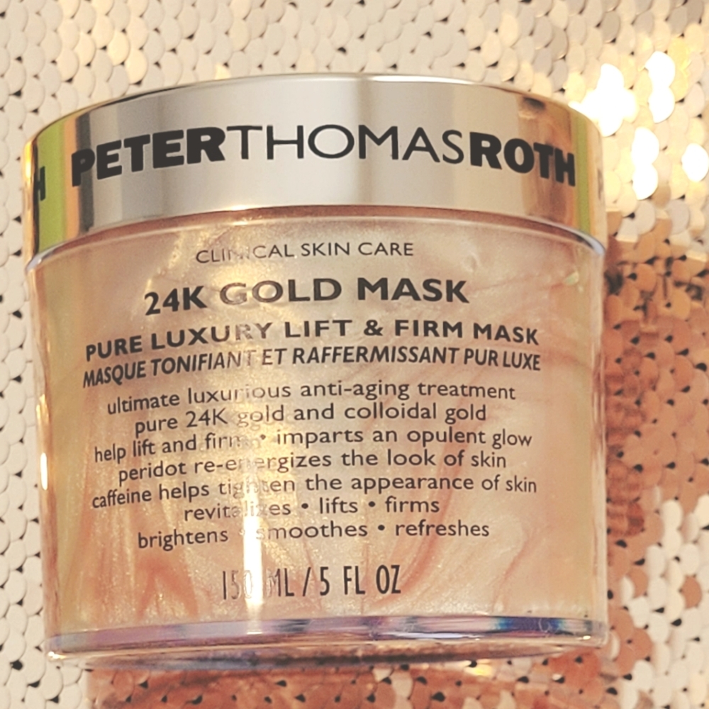 Peter Beauty Skincare/ MEGA Sz 5.1 Fl/ Beauty/ "24K "GOLD MASK Luxury/Value $85